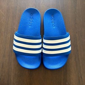 New Adidas kids slide size 12